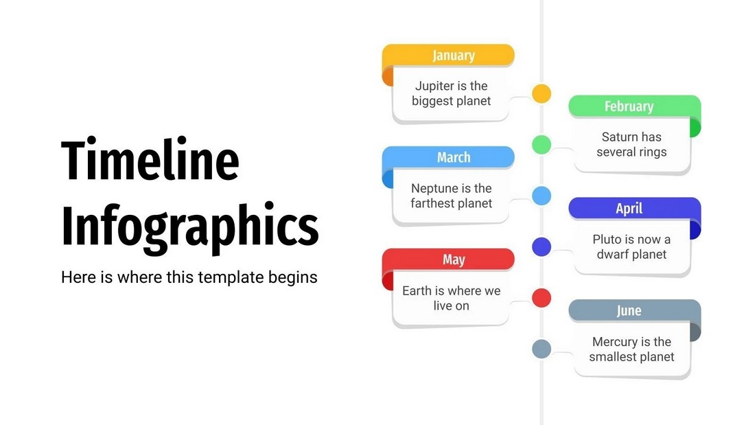 Free Timeline Infographic Slides for PowerPoint