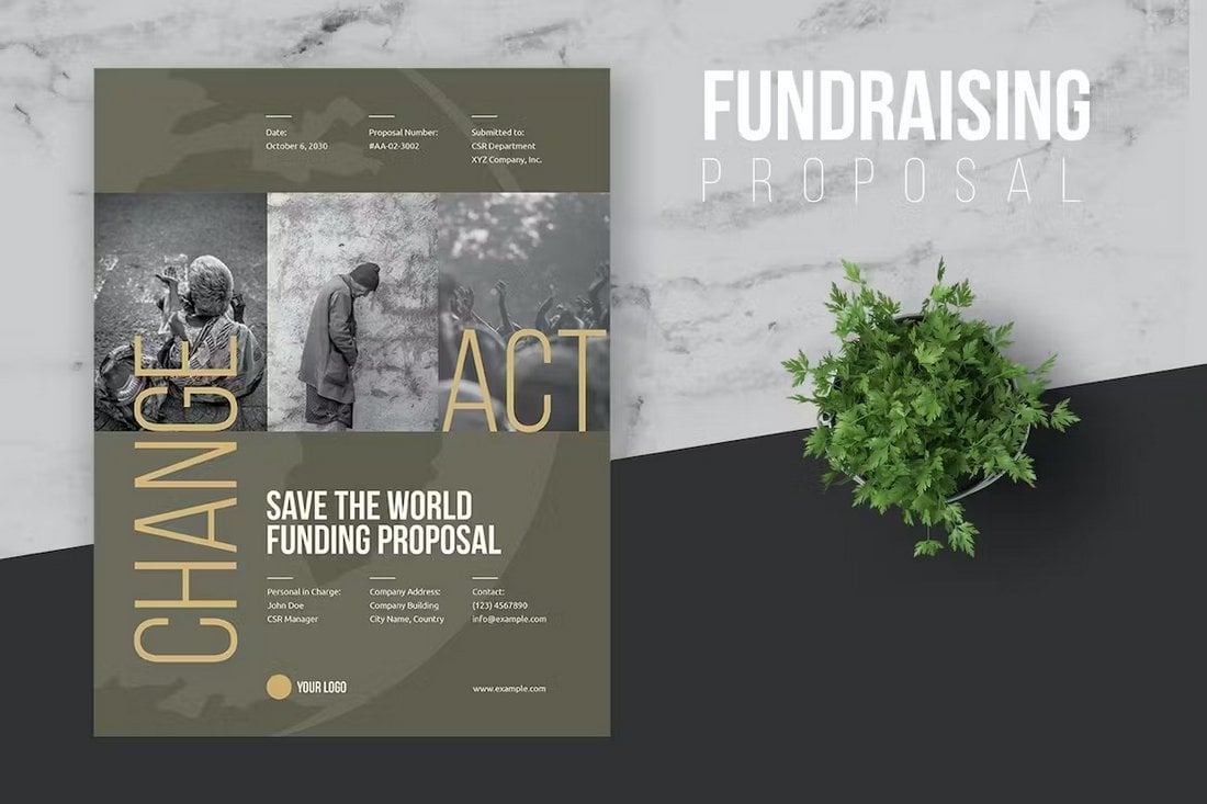 Fundraising Proposal Template for Nonprofits