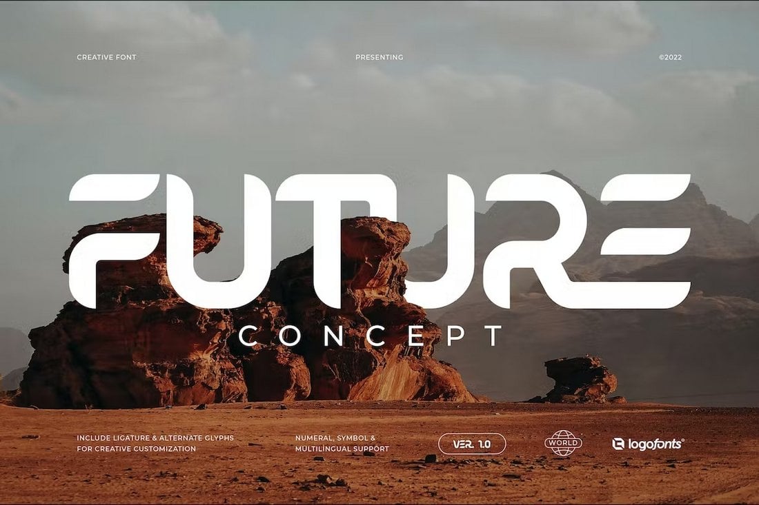 Future Concept - Modern Sans Serif Font