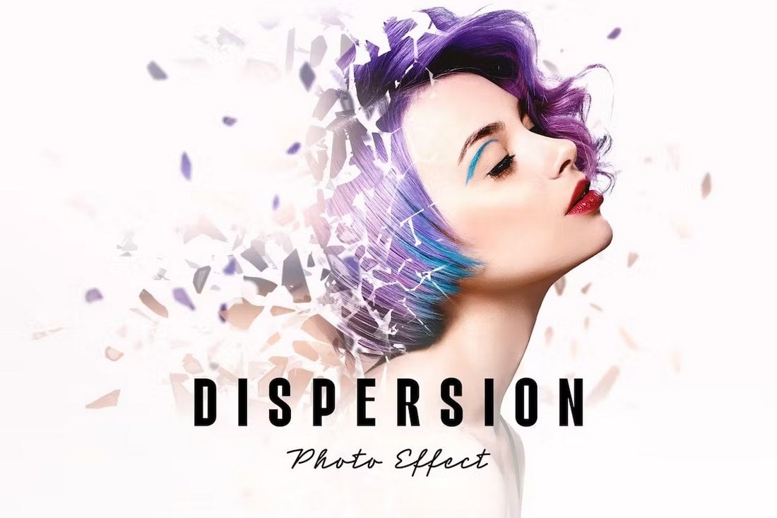 Glass Dispersion Photo Effect PSD