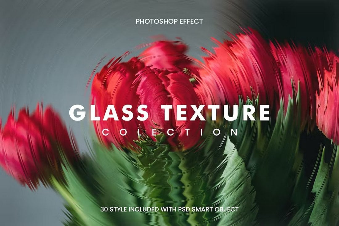 Glass Textures Pack for Photoshop