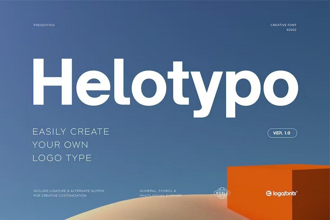 Helotypo - Clean Modern Font