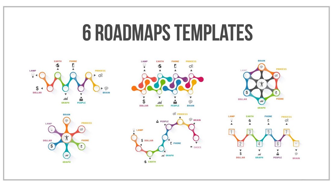 Infographic Roadmaps Premiere Pro Templates