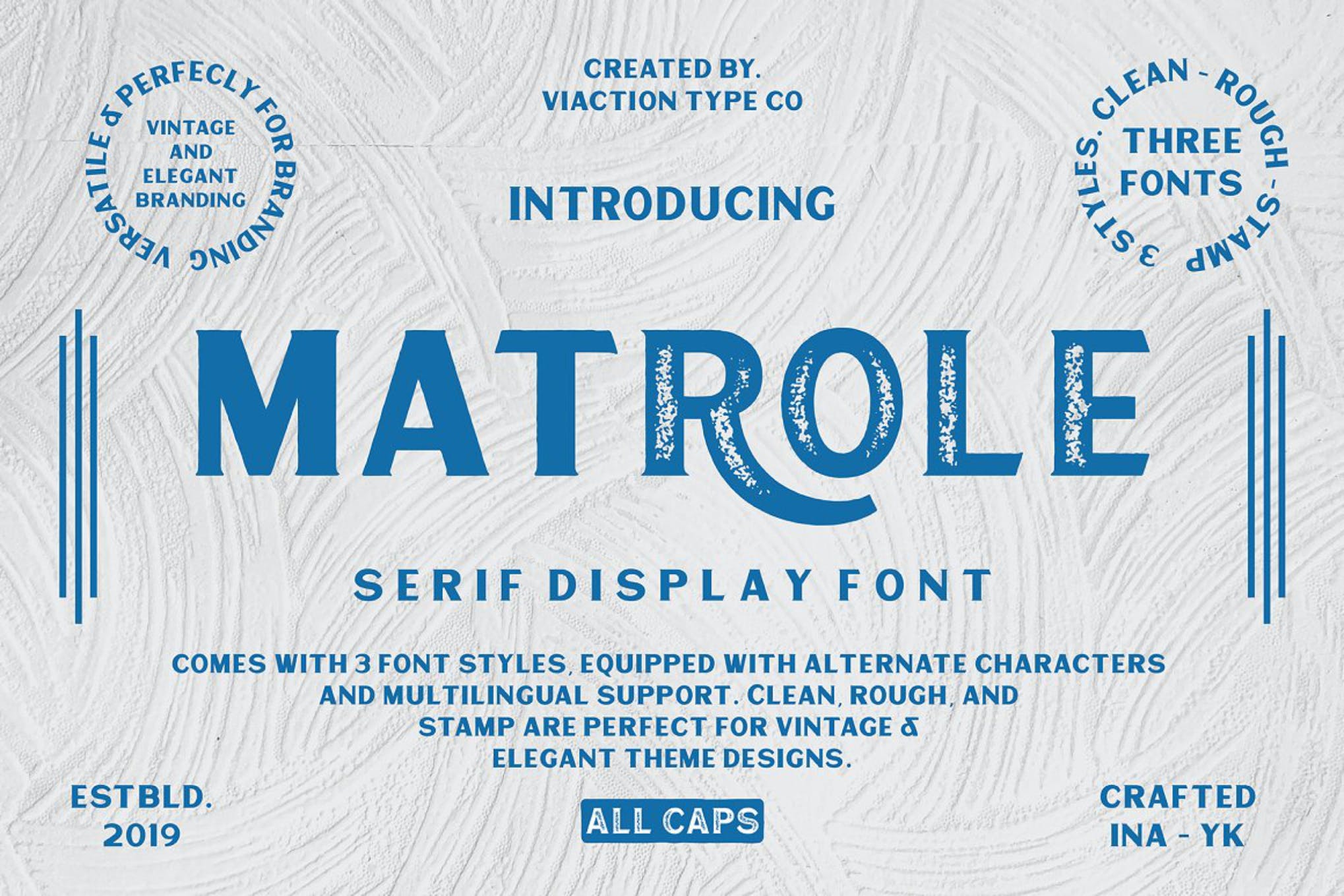 Matrole - Vintage Font