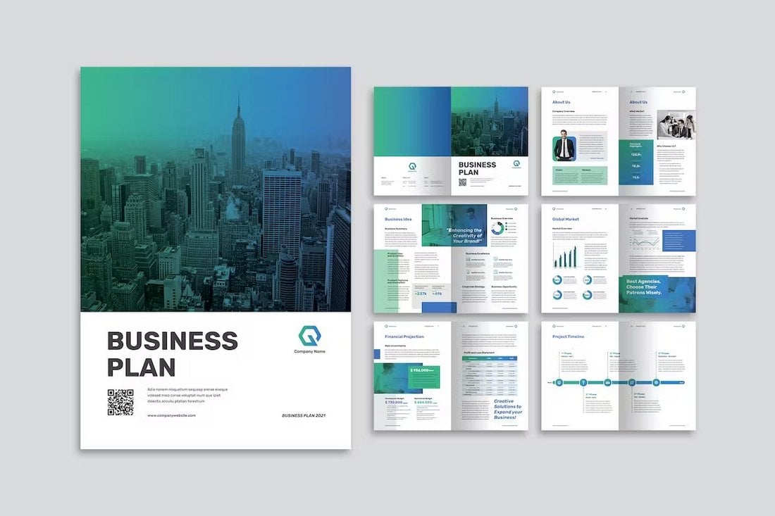 Modern Business Plan Template for Nonprofit