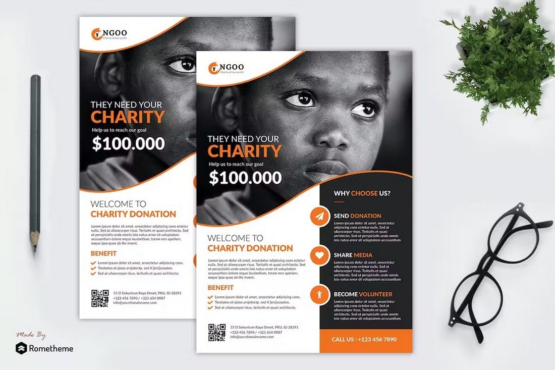 NGO & Charity Flyer Template