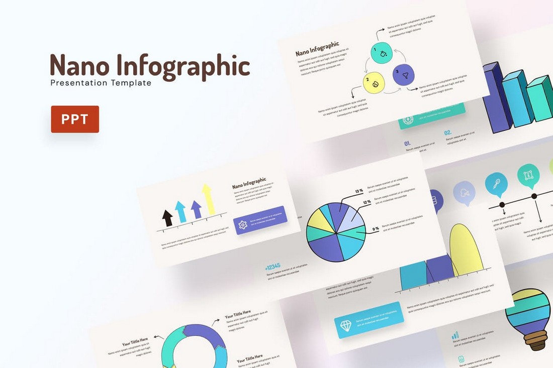 Nano Infographic - Powerpoint Template