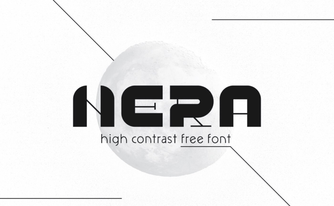 Nera - Modern Geometric Font