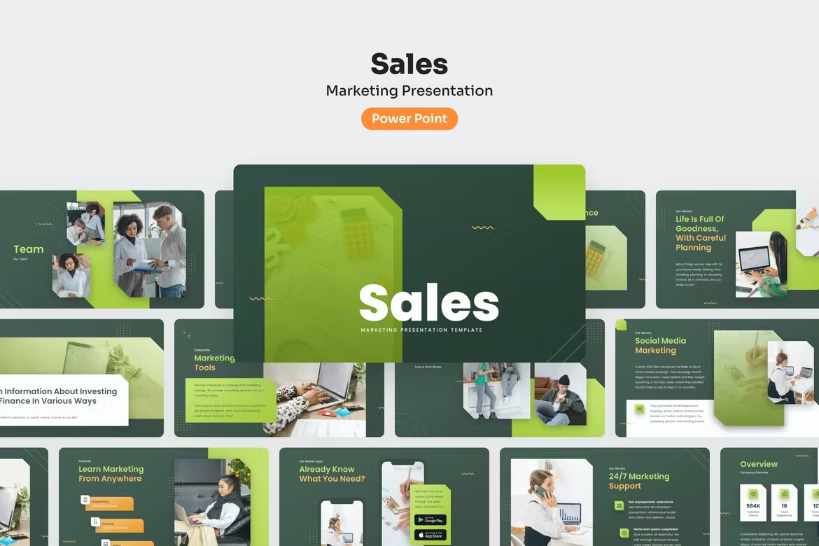Sales - Marketing PowerPoint Presentation