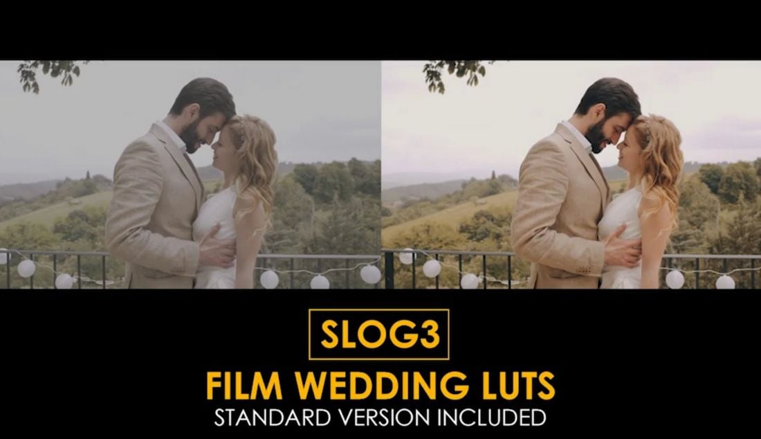 Slog3 Film Wedding & Standard LUTs
