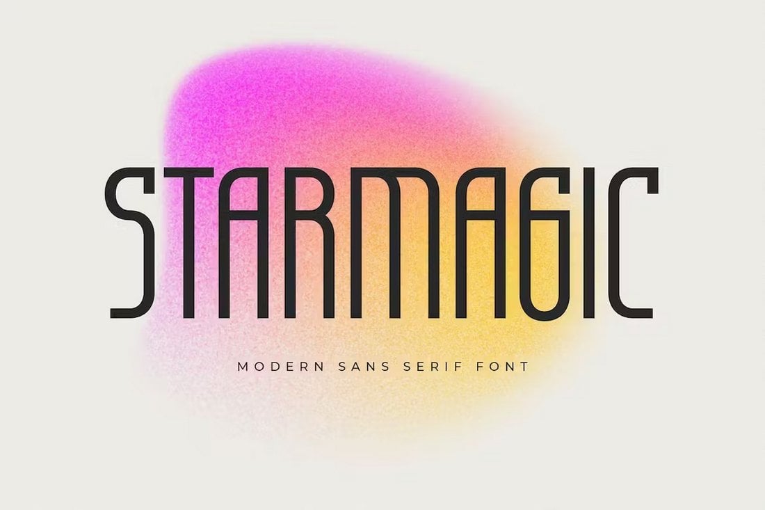 Starmagic - Modern Condensed Sans Serif