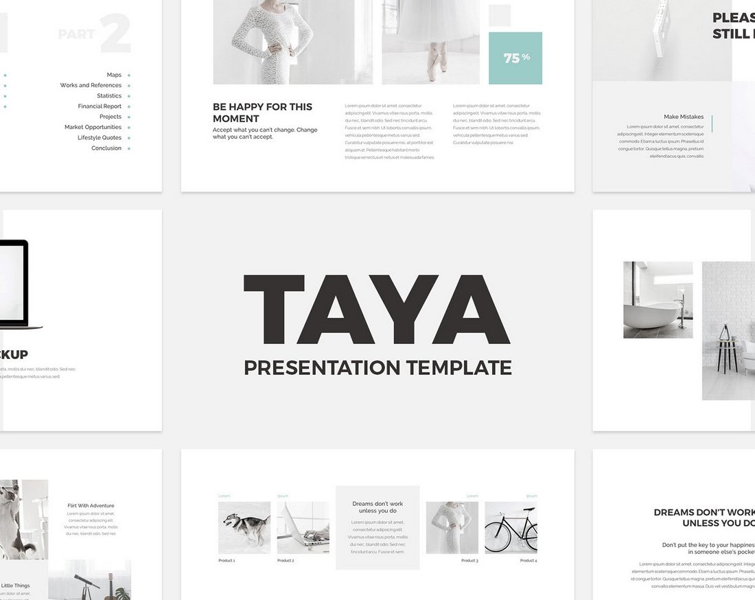 Taya - Free Creative Keynote Presentation
