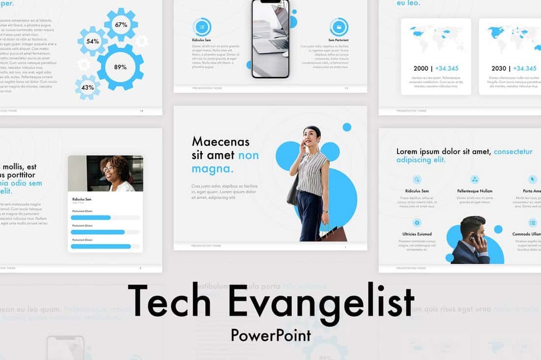 Tech Evangelist - Technology PowerPoint Template