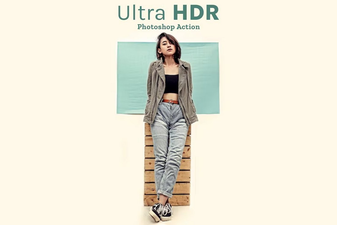 Ultra HDR Instagram Filter Photoshop Action