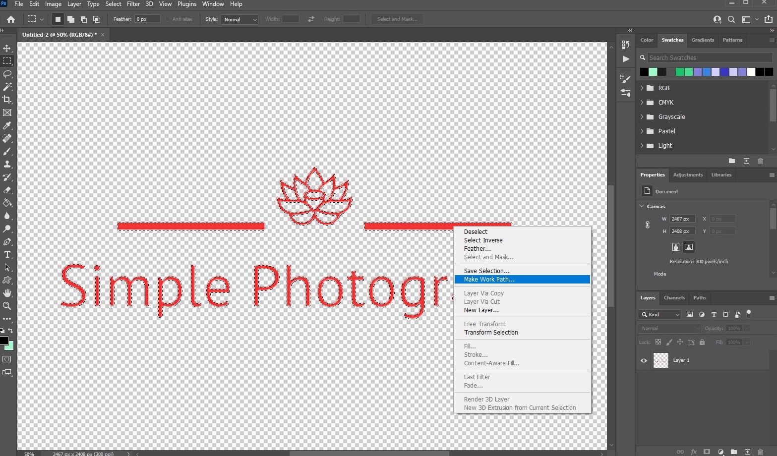 vectorize image in photoshop - 2