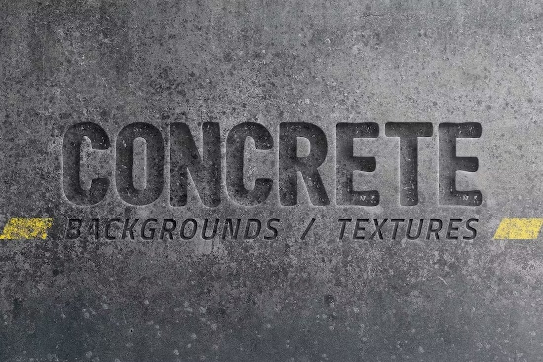20 Concrete Photoshop Textures & Backgrounds