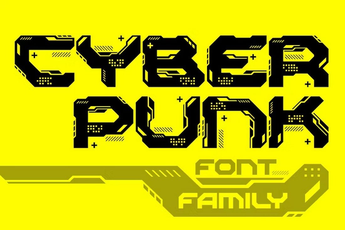 Cyberpunk Style - Cool Distorted Font