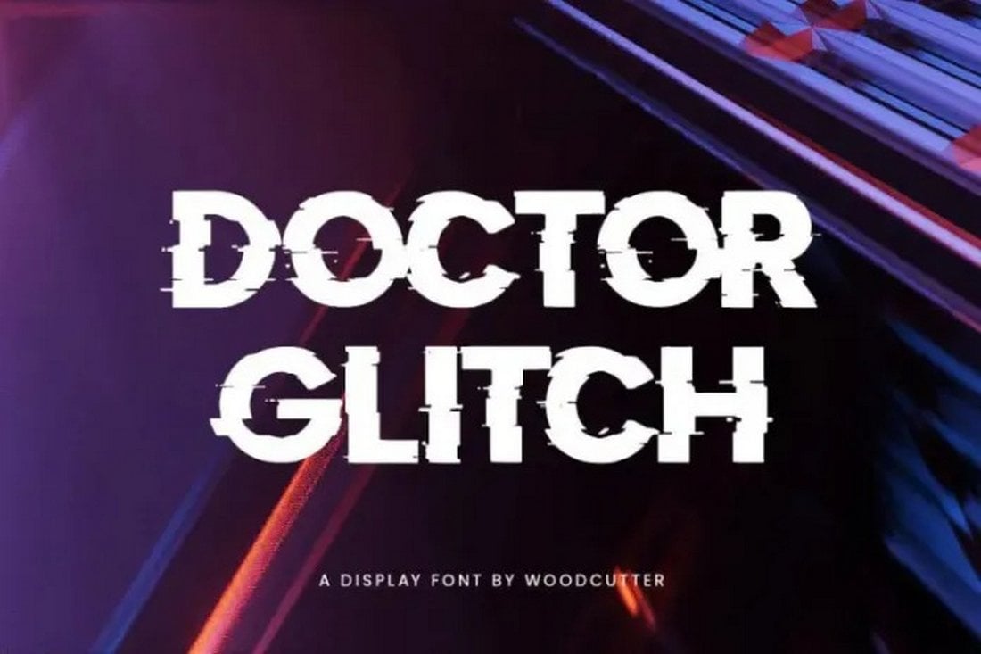 Doctor Glitch - Free Distorted Font