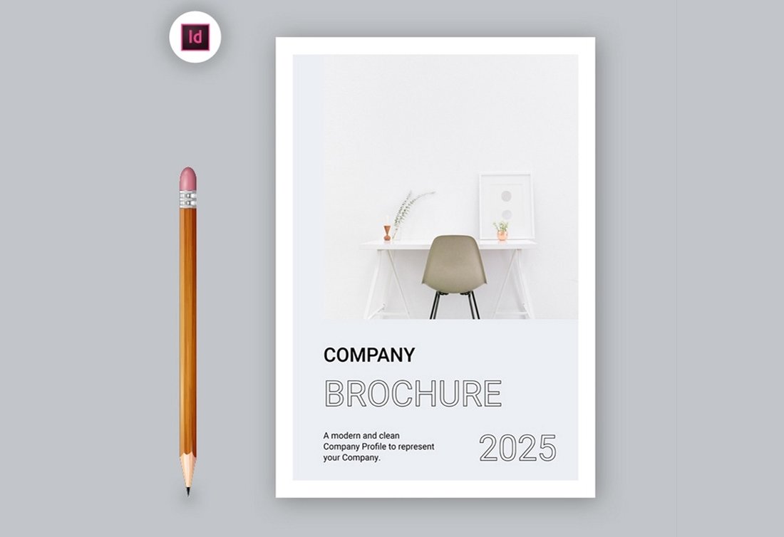 Free Company Brochure InDesign Template