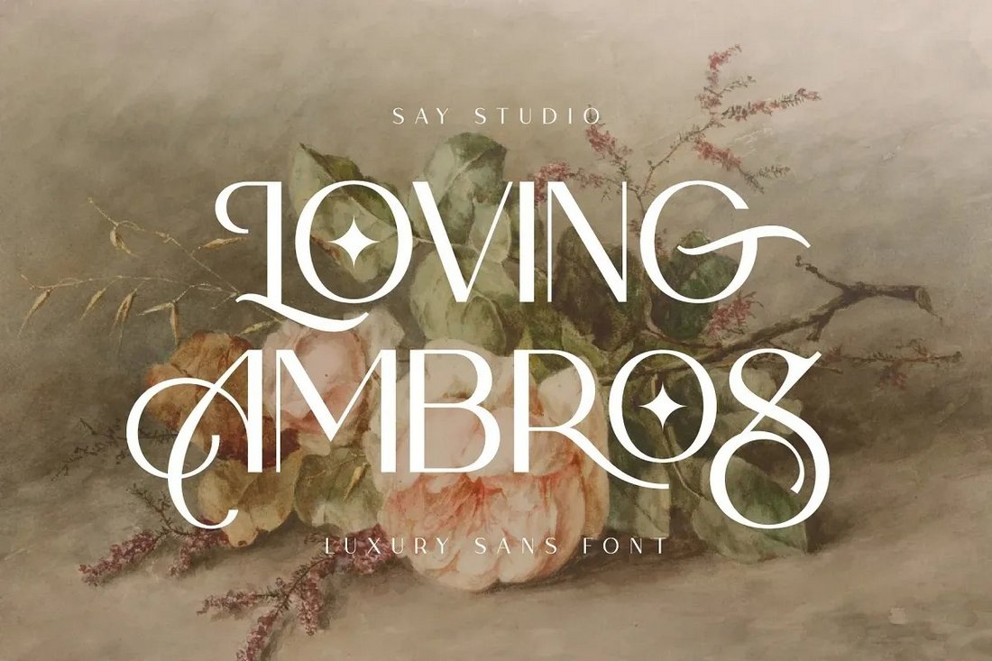 Loving Ambros - Free Luxury Sans Font