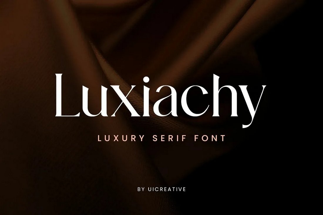 Luxiachy - Free Luxury Serif Font