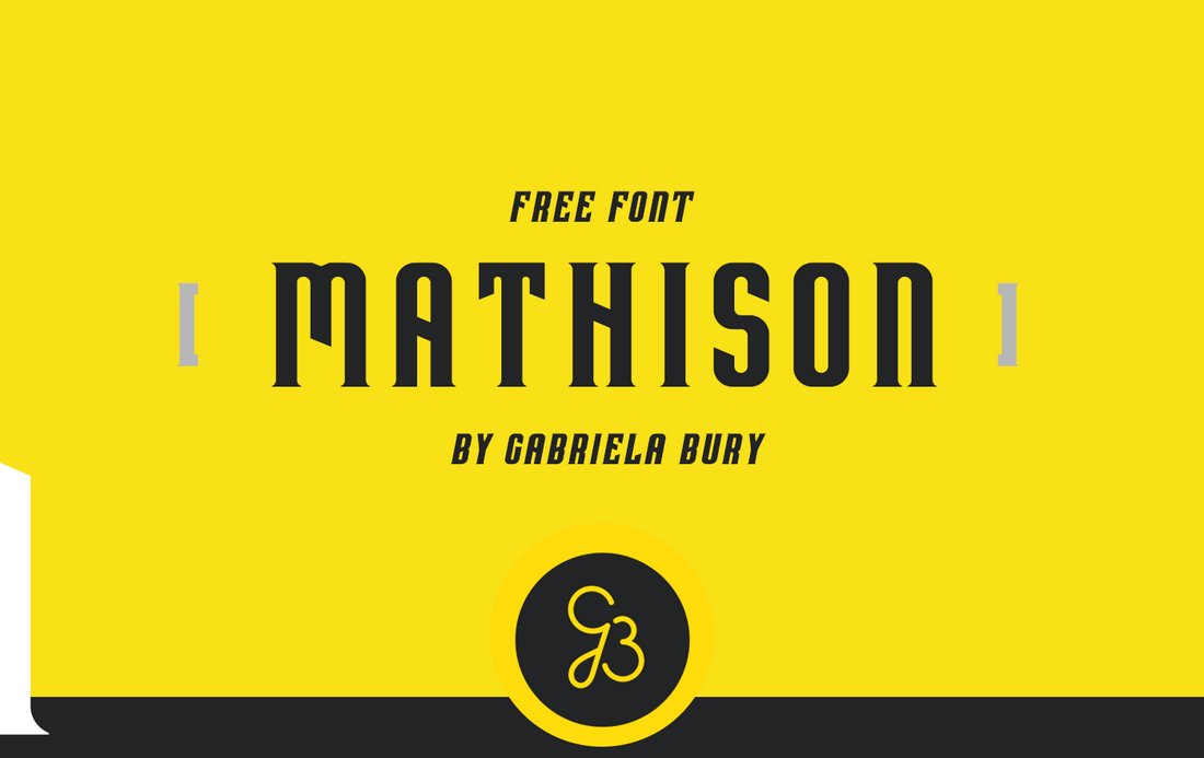 Mathison - Free Serif Display Font