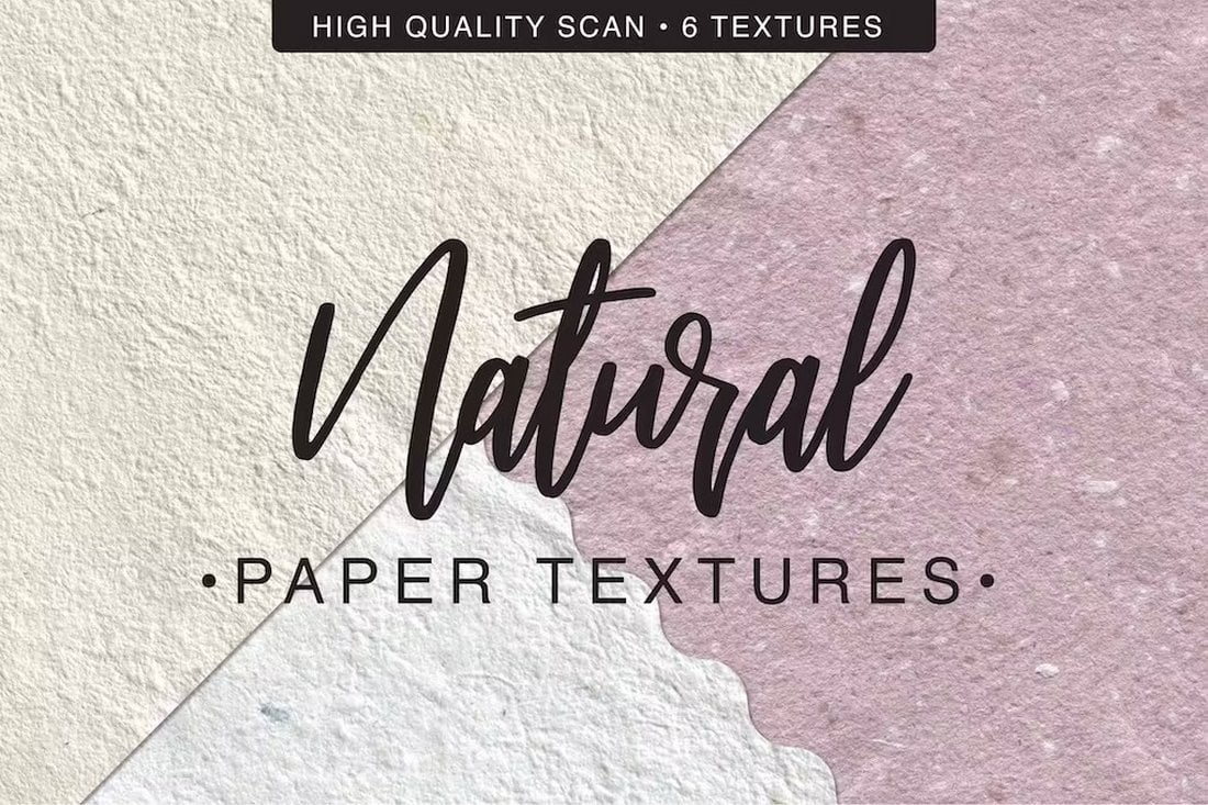 Natural paper textures for Photoshop