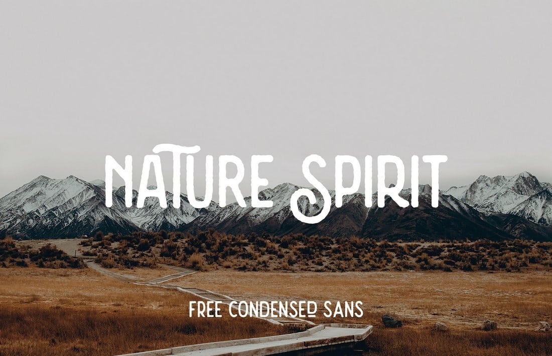 Nature Spirit - Free Vintage Font