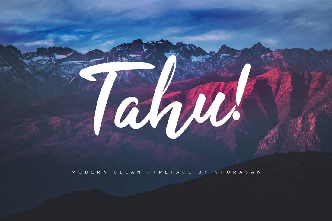 Tahu - Free Script Font