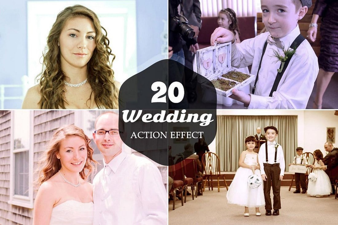 20 Free Wedding Photoshop Actions v1