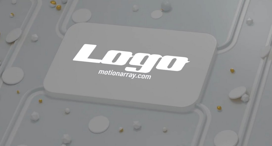 3D White Logo Free Premiere Pro Logo Reveal
