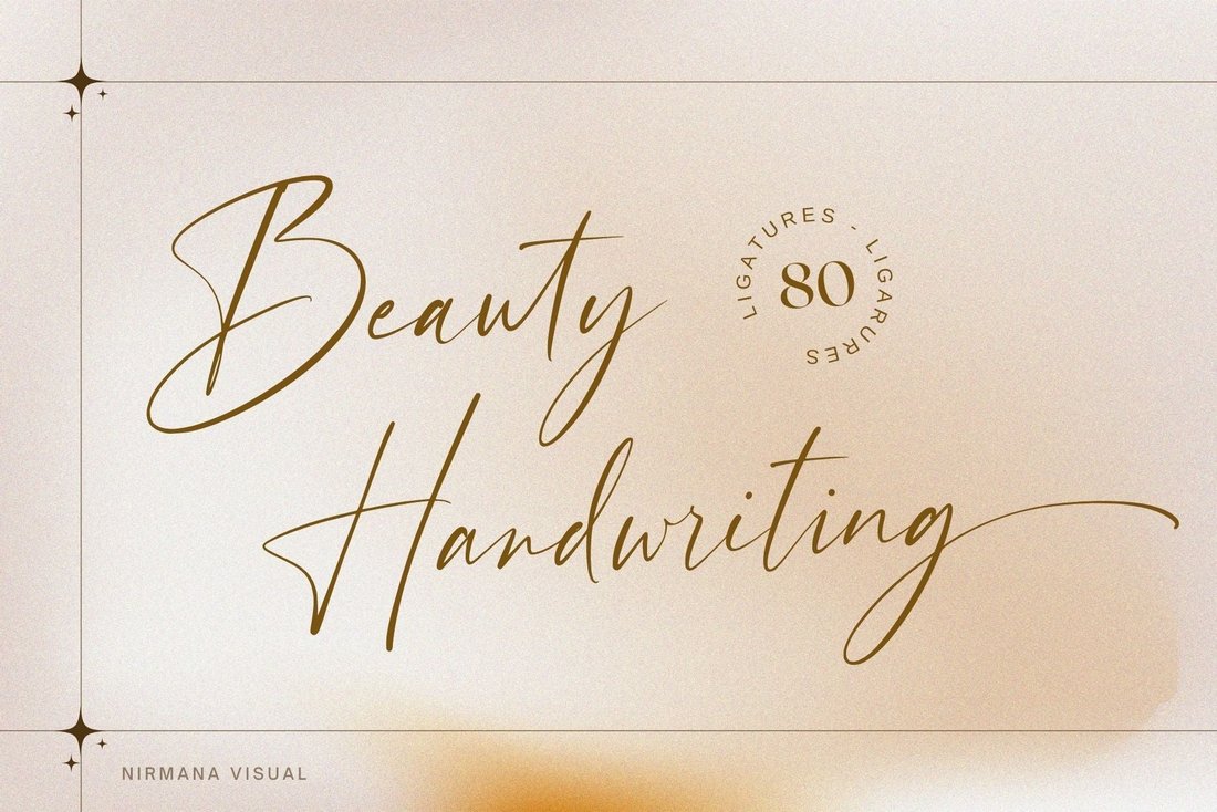 Beauty Handwriting - Free Wedding Font
