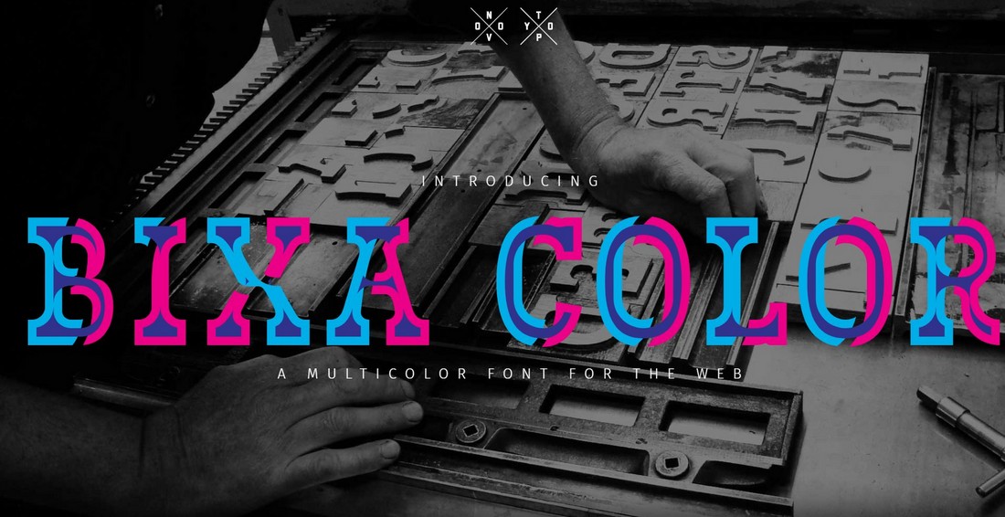 Bixa Color - Free Color Font