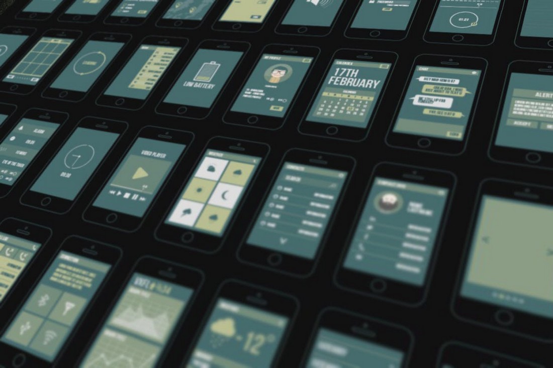 Bolt - Mobile Wireframe Templates 40 Screens