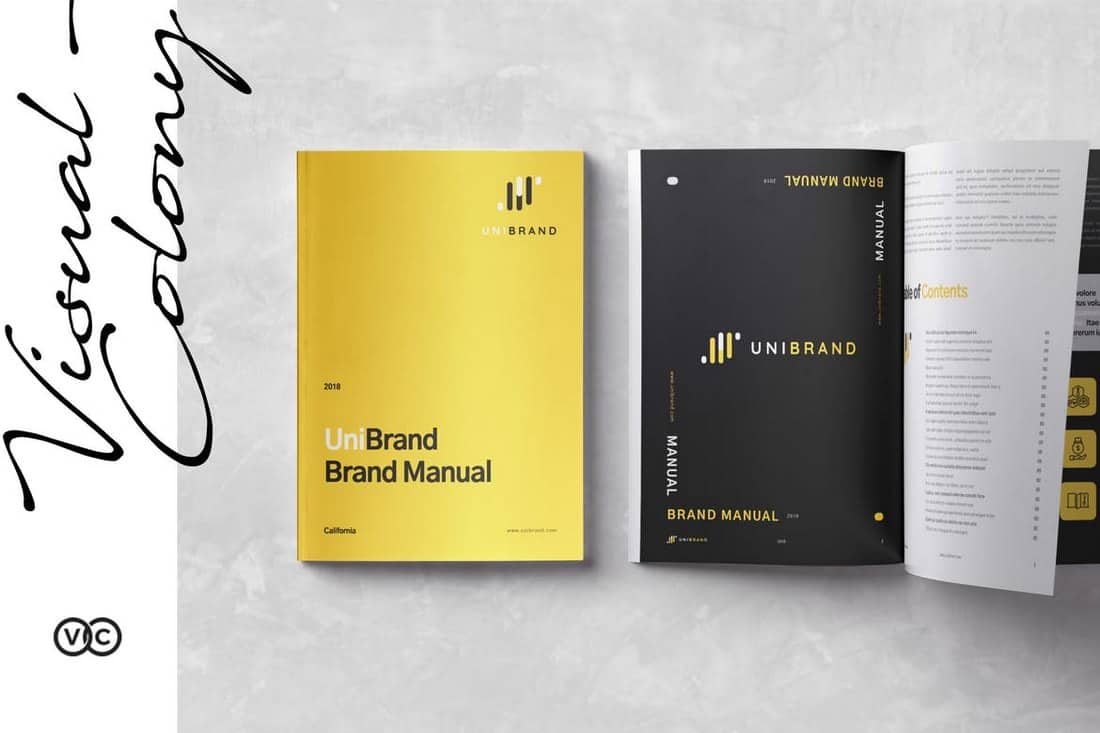 Brand Manual InDesign Template
