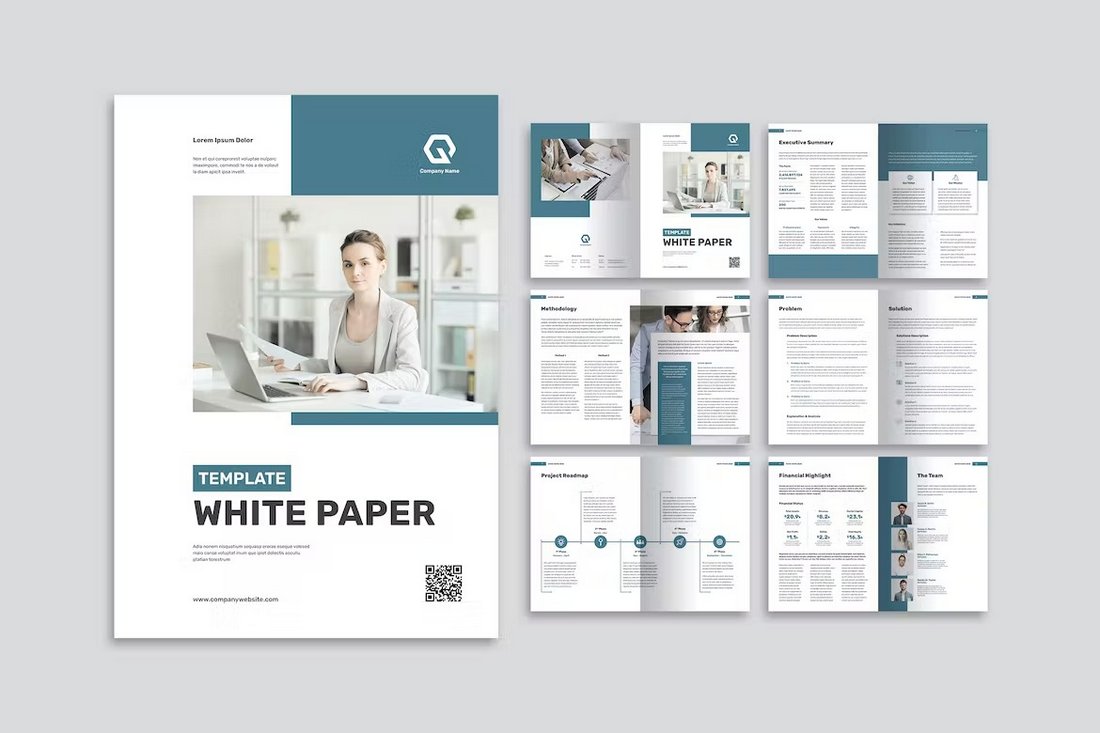 Corporate White Paper Template INDD