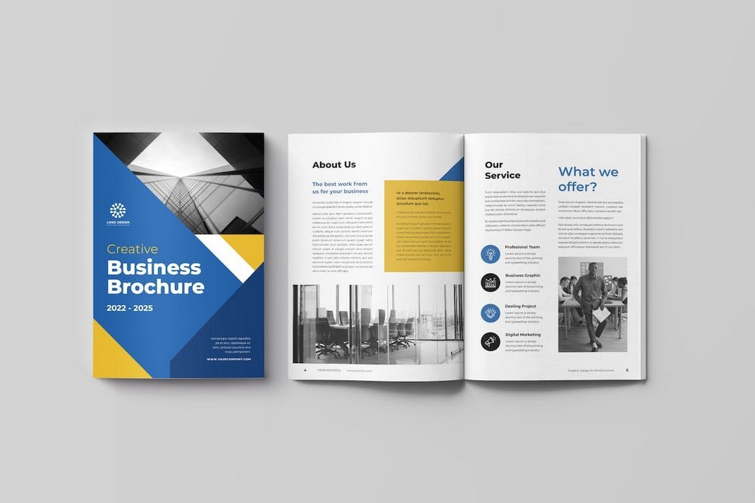 Creative Business Marketing Brochure Template