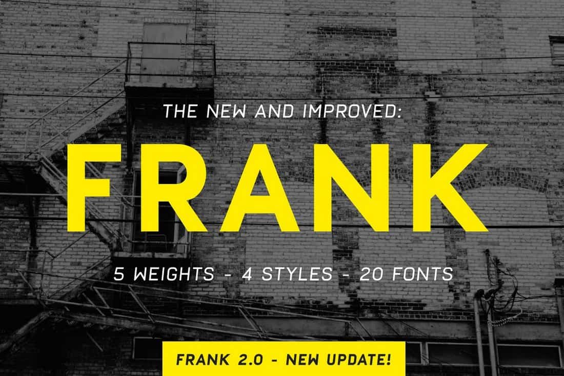 Frank - Bold Font Family