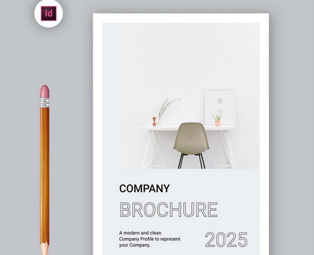 Free Company Brochure & Magazine Template