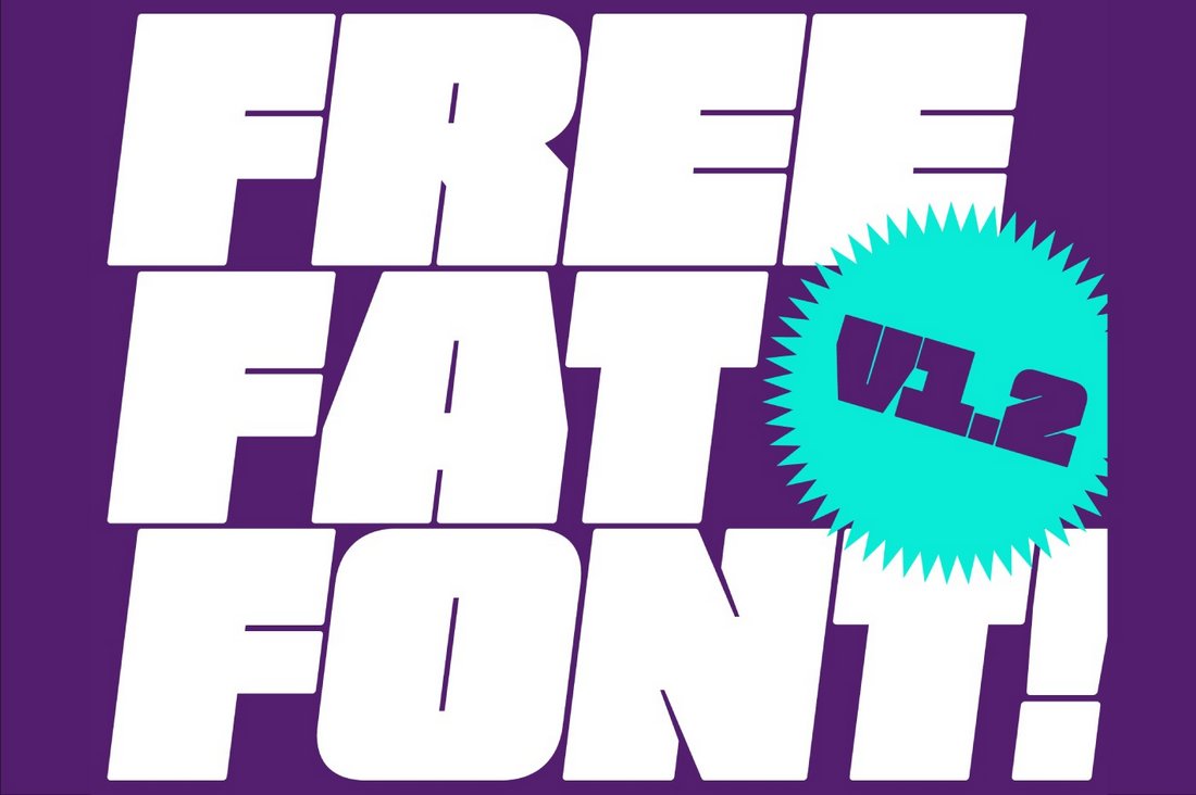 Free Fat Font - Cyrillic Font for Titles