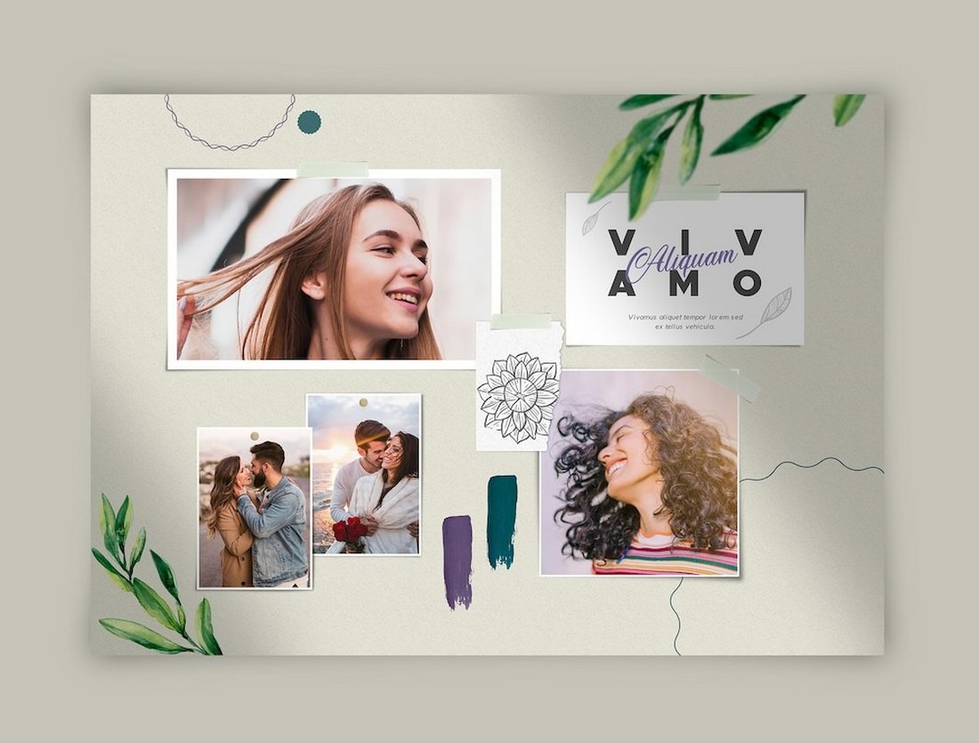 Free Moodboard Photo Collage Template