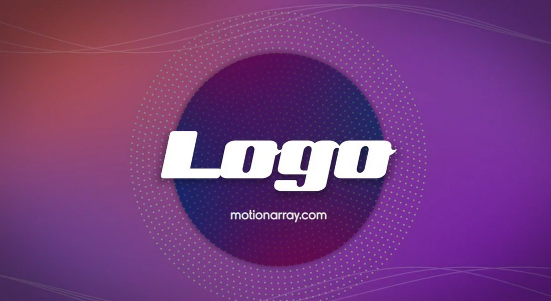 Gradients Free Premiere Pro Logo Reveal Template