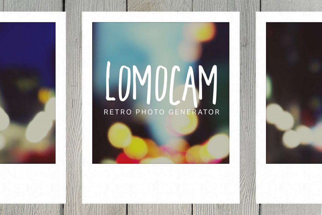 Lomocam - Retro Photo Generator