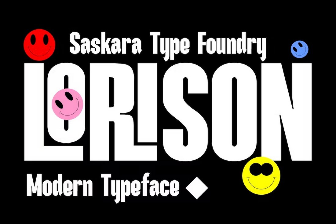 Lorison - Unique Condensed Fonts