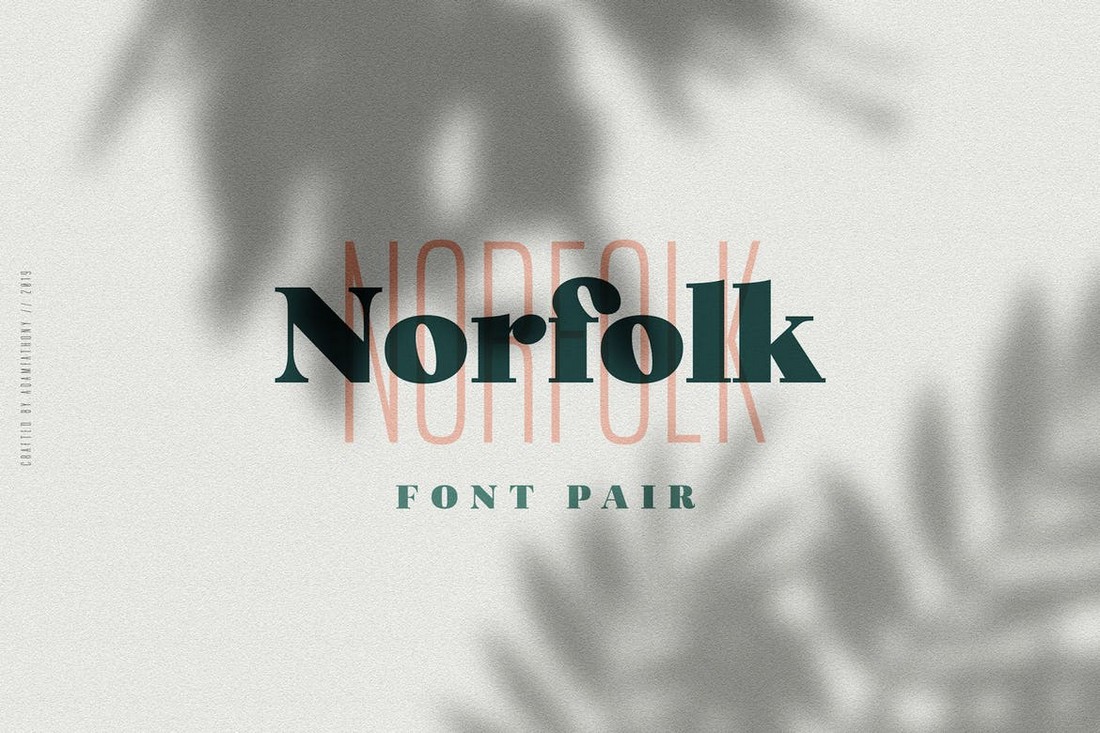 Norfolk - Creative Font Pair