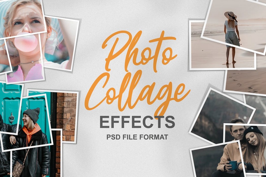 Photo Collage Effects for Photoshop