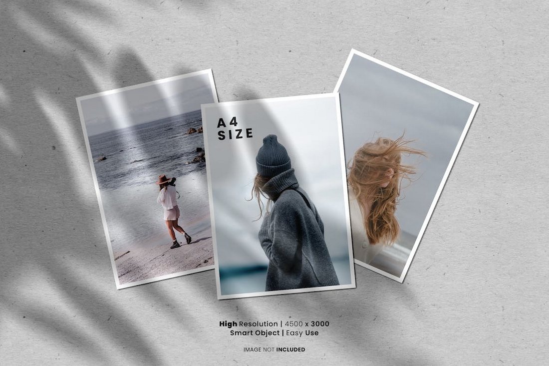 Photo Collage PSD Mockup Template