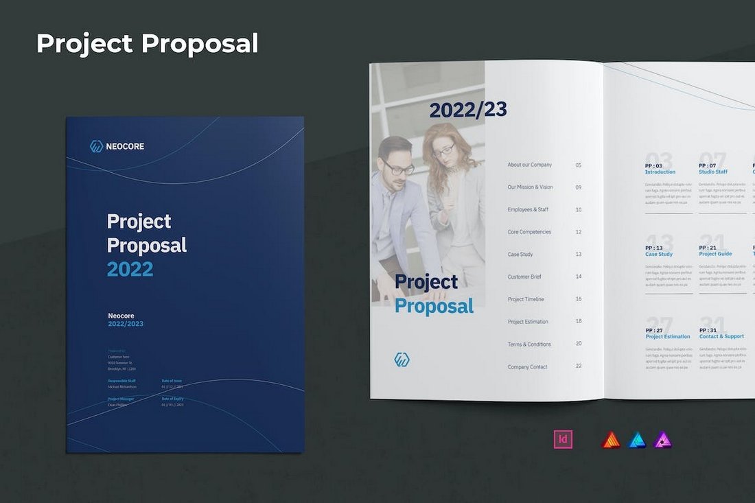 Project Proposal Template for Affinity Designer