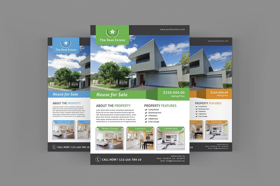 Property Real Estate Flyer Template