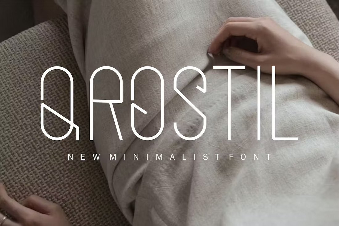 Qrostil - Minimalist Narrow Font